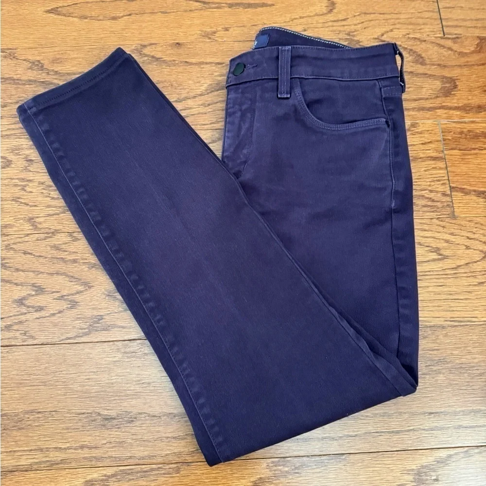 NYDJ‎ Alina Leggings Purple Denim Stretch Pants Women's Size 6